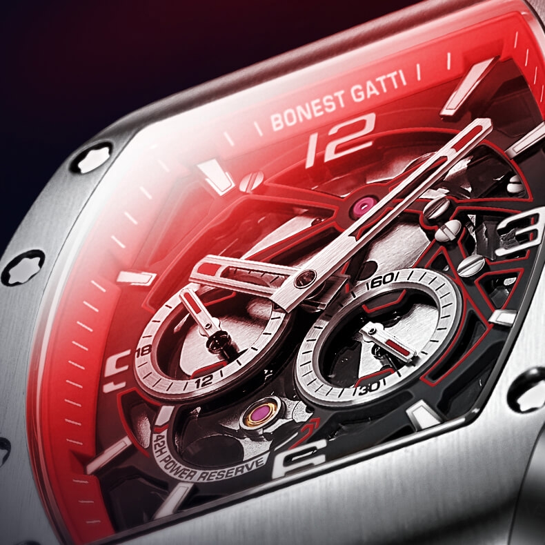 Đồng Hồ Nam Bonest Gatti Ghost Speed BG9903-A1 Automatic