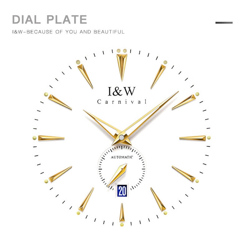 Đồng Hồ Nam I&W Carnival 621G1 Automatic