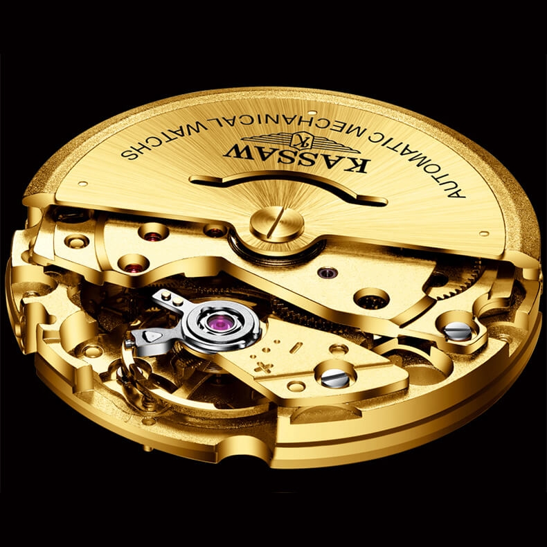 Đồng Hồ Nam Kassaw K228G1 Automatic (Mạ vàng 24k)