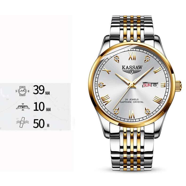 Đồng Hồ Nam Kassaw K877G1 Automatic