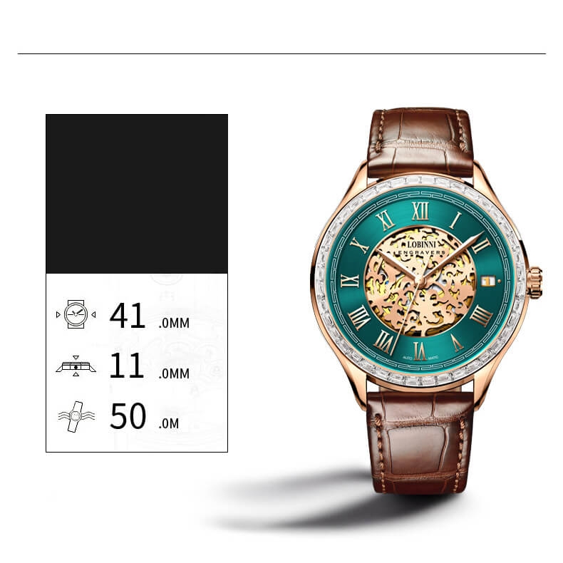 Đồng Hồ Nam Lobinni No.17013-7 Automatic