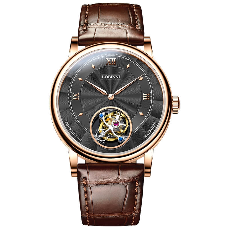 Đồng Hồ Nam Lobinni No.8881-1 Tourbillon