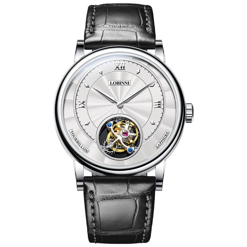 Đồng Hồ Nam Lobinni No.8881-2 Tourbillon