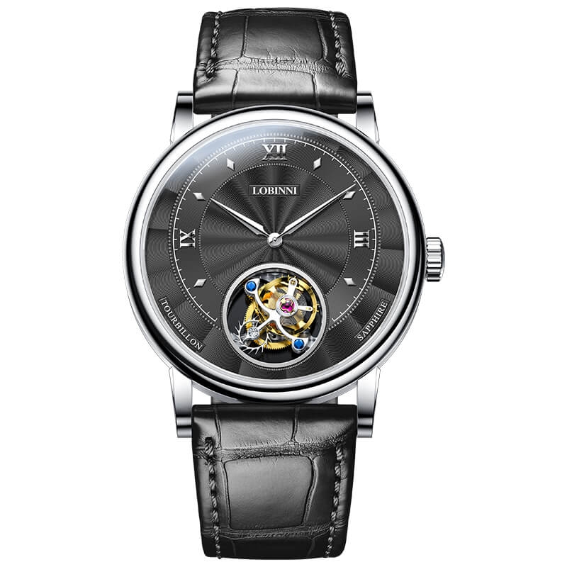 Đồng Hồ Nam Lobinni No.8881-2 Tourbillon