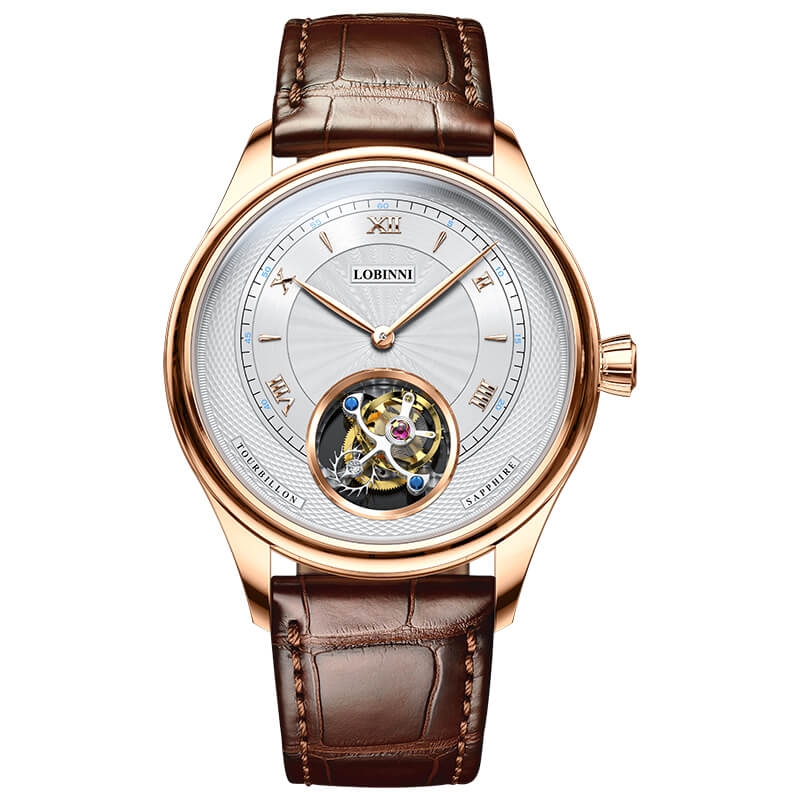 Đồng Hồ Nam Lobinni No.8885-1 Tourbillon