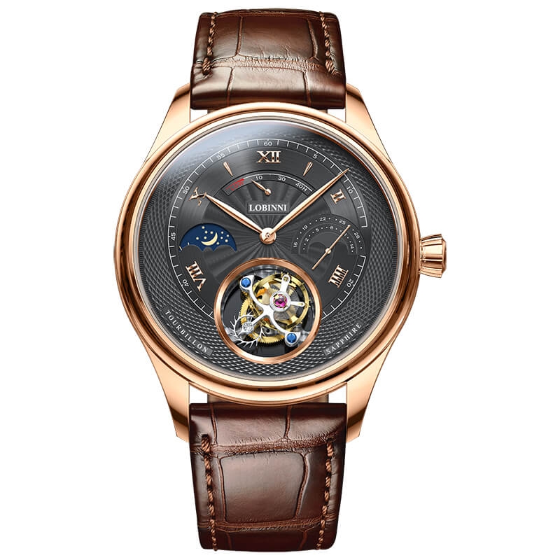 Đồng Hồ Nam Lobinni No.8886-5 Tourbillon