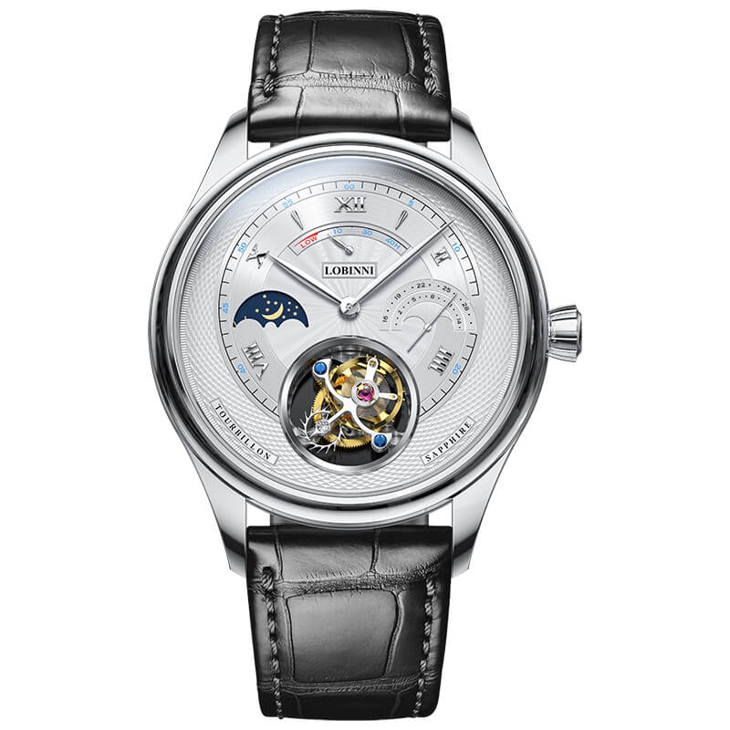 Đồng Hồ Nam Lobinni No.8886-6 Tourbillon