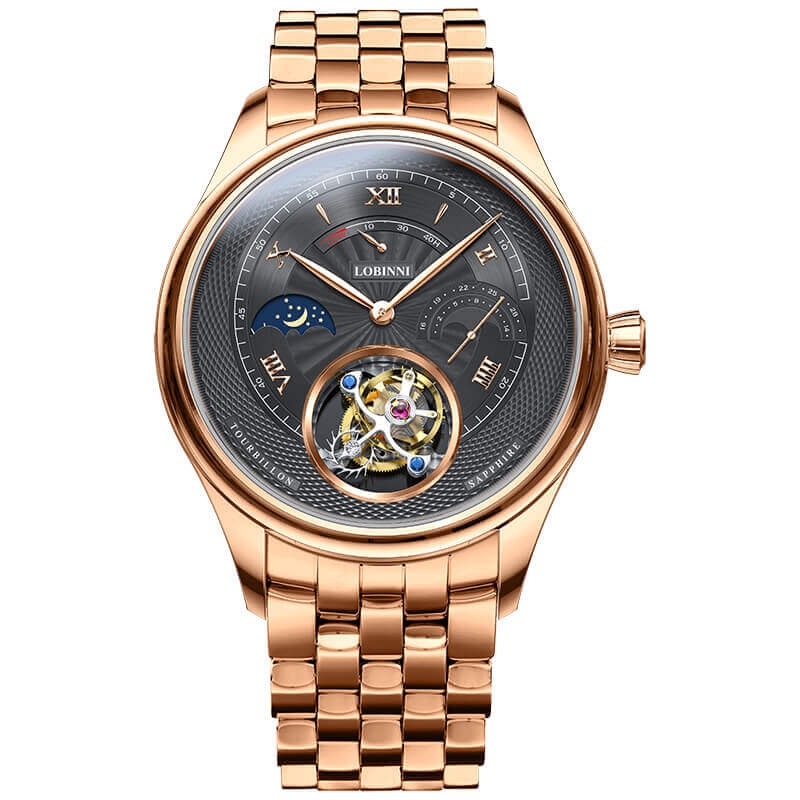 Đồng Hồ Nam Lobinni No.8886-5 Tourbillon