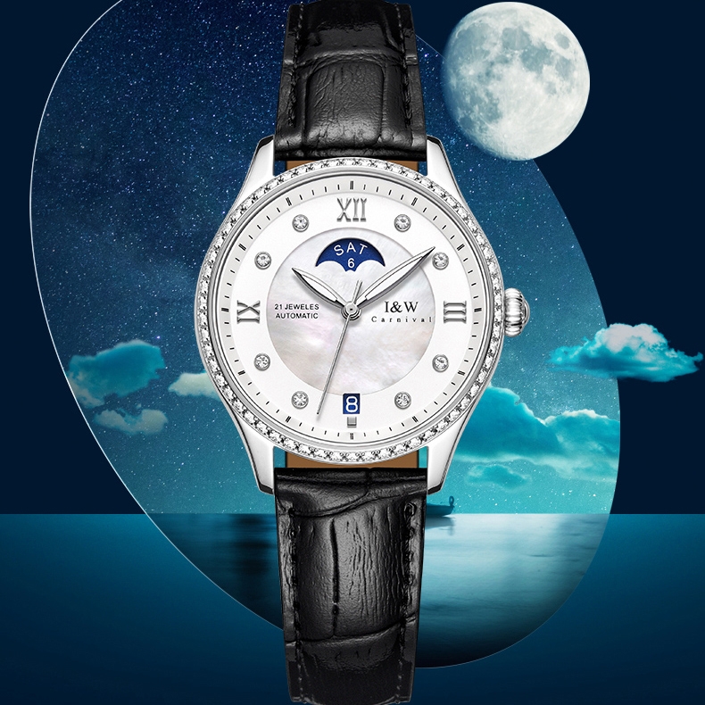 Đồng Hồ Nữ I&W Carnival 582L2 Automatic