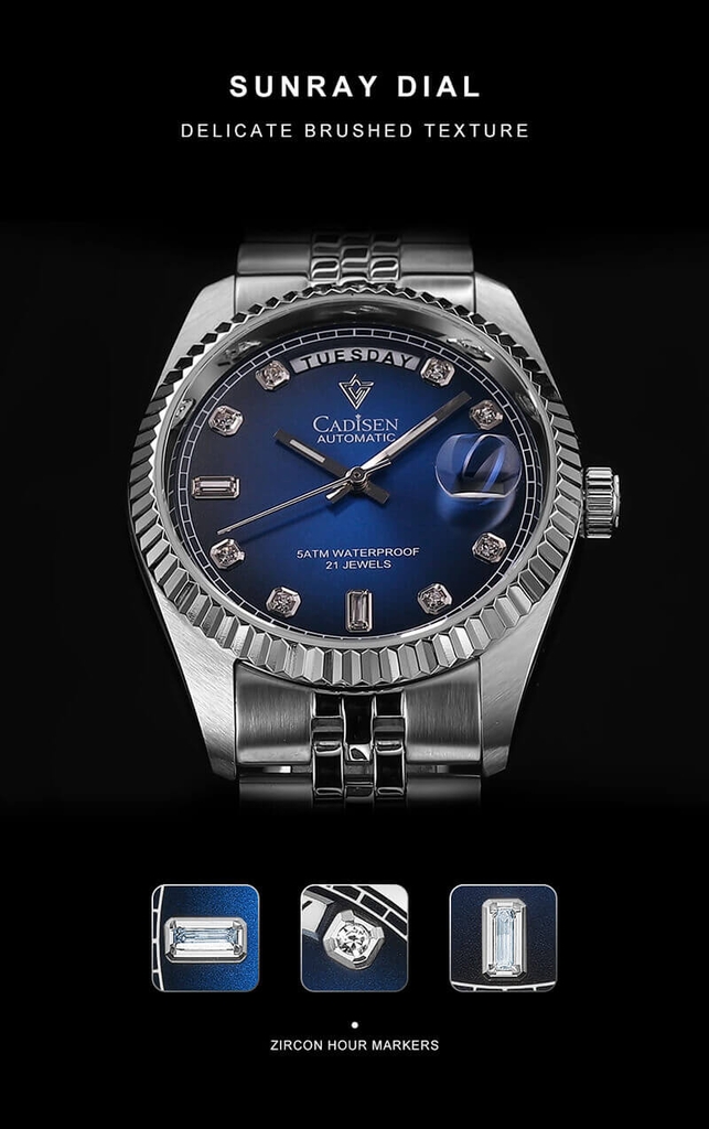 Đồng Hồ Nam Cadisen C8229M2 Automatic