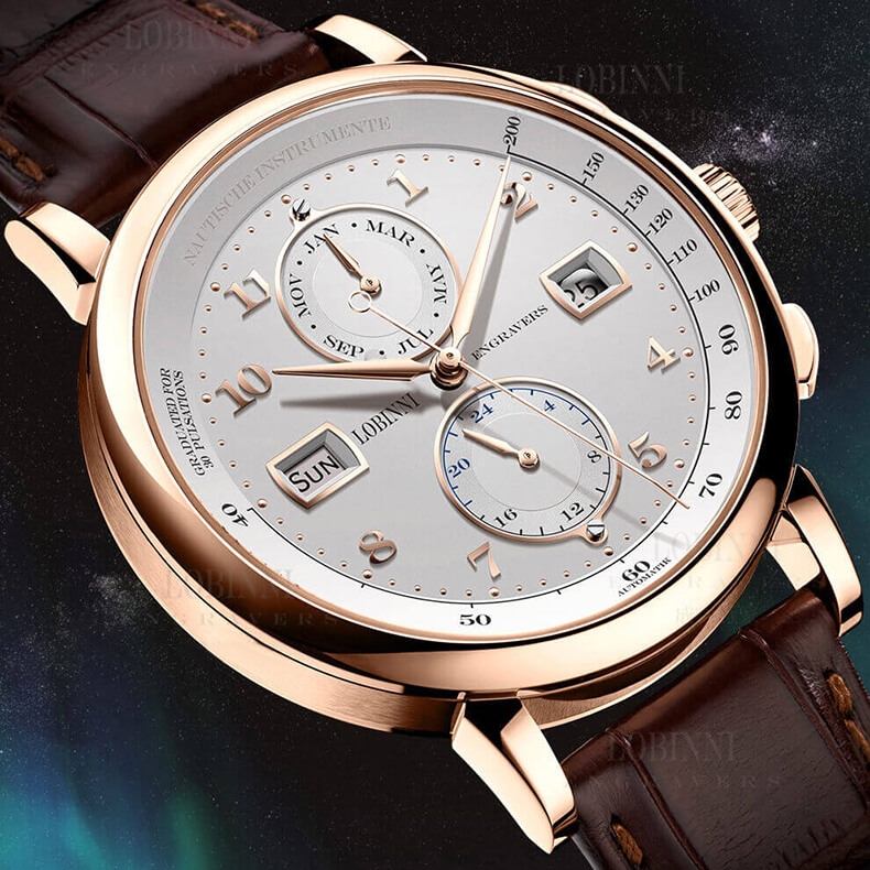 Đồng Hồ Nam Lobinni No.16001-1 Automatic