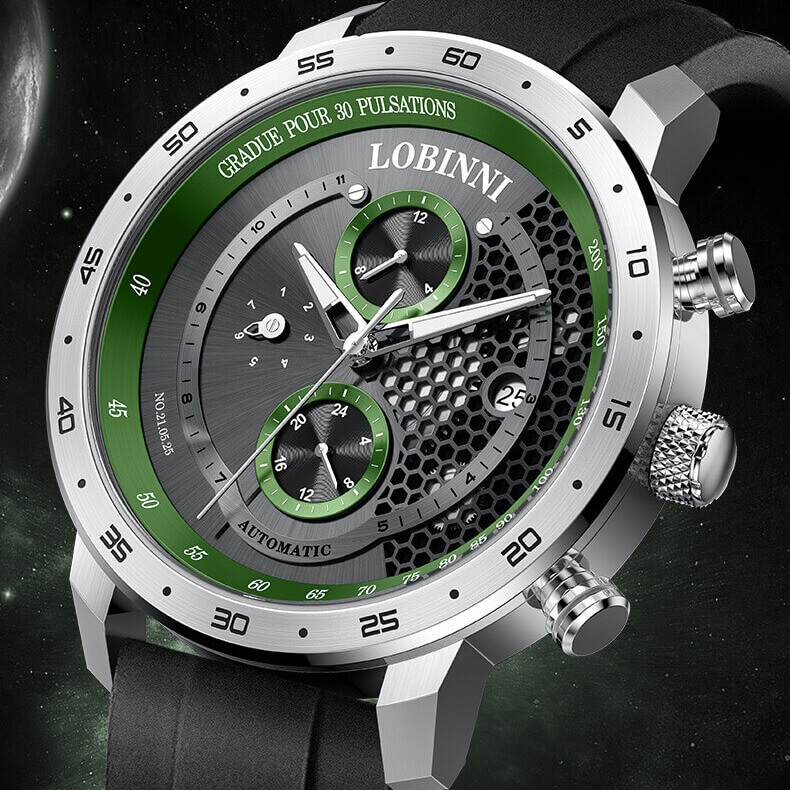 Đồng Hồ Nam Lobinni No.16063-2 Automatic
