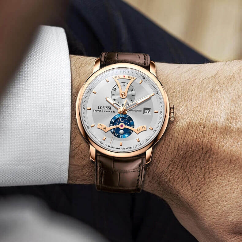 Đồng Hồ Nam Lobinni No.18018-1 Automatic