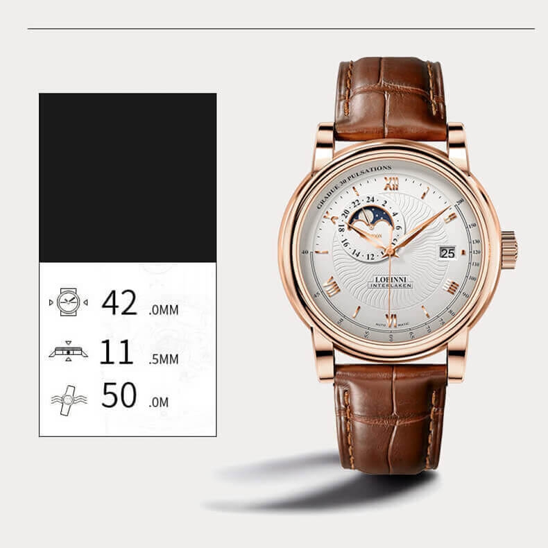 Đồng Hồ Nam Lobinni No.5010-3 Automatic