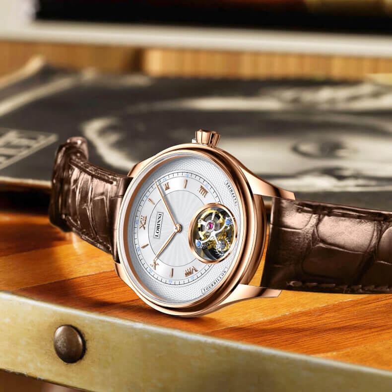 Đồng Hồ Nam Lobinni No.8885-1 Tourbillon