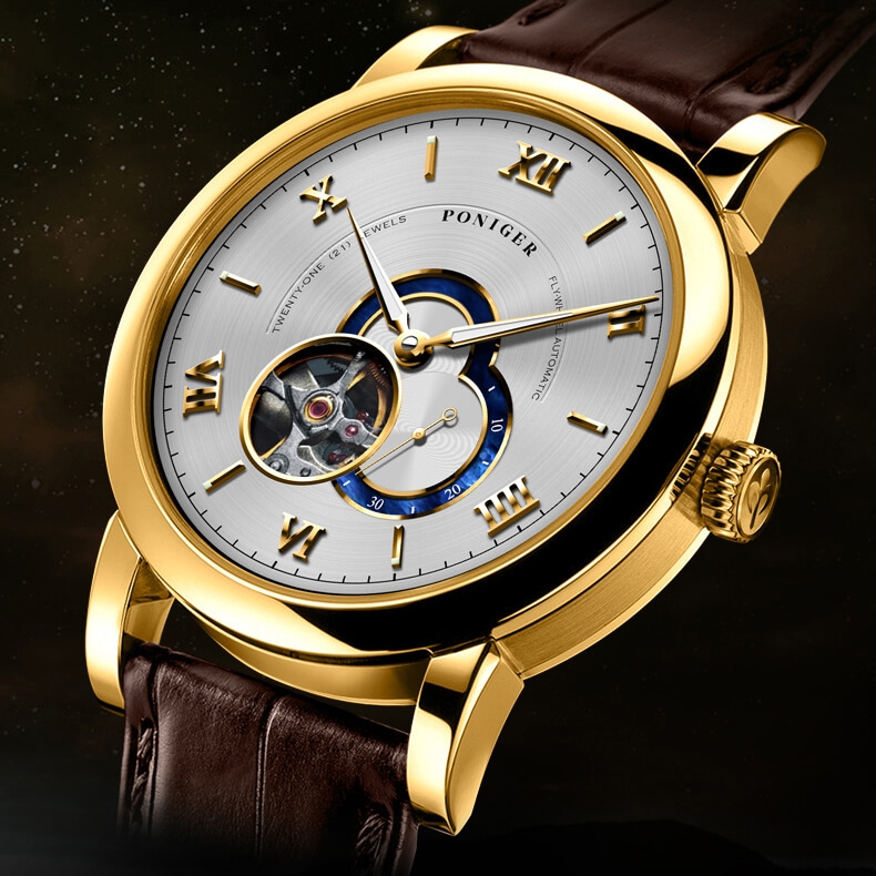 Đồng Hồ Nam Poniger P683-5 Automatic