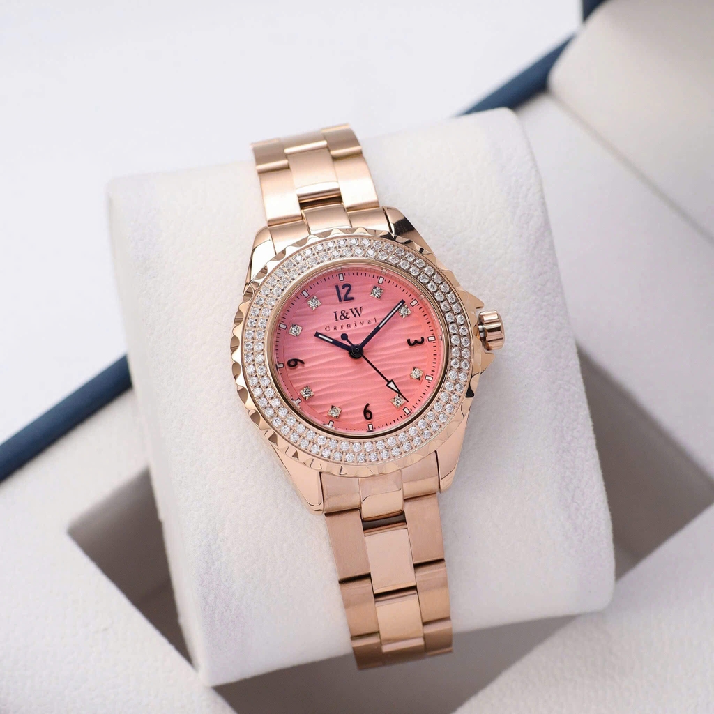 Đồng Hồ Nữ I&W Carnival 718L2 Quartz