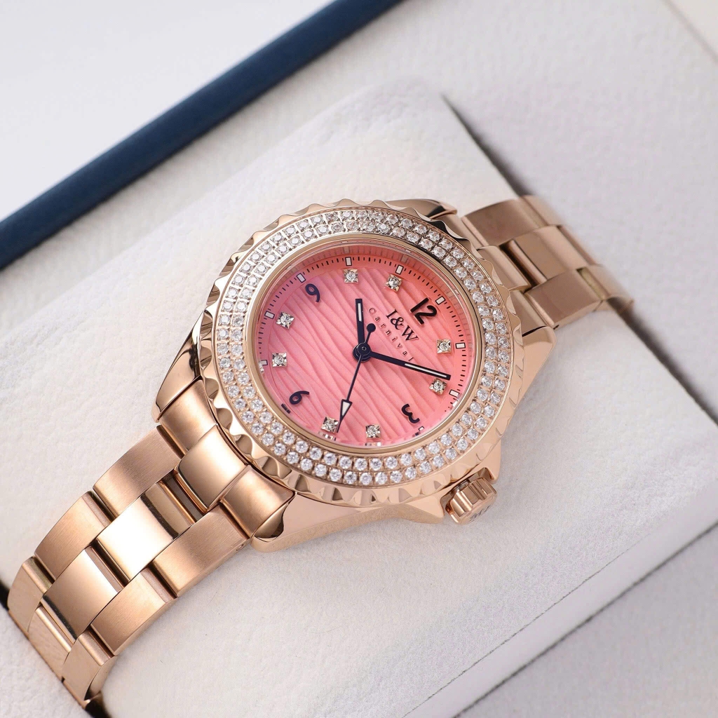 Đồng Hồ Nữ I&W Carnival 718L2 Quartz