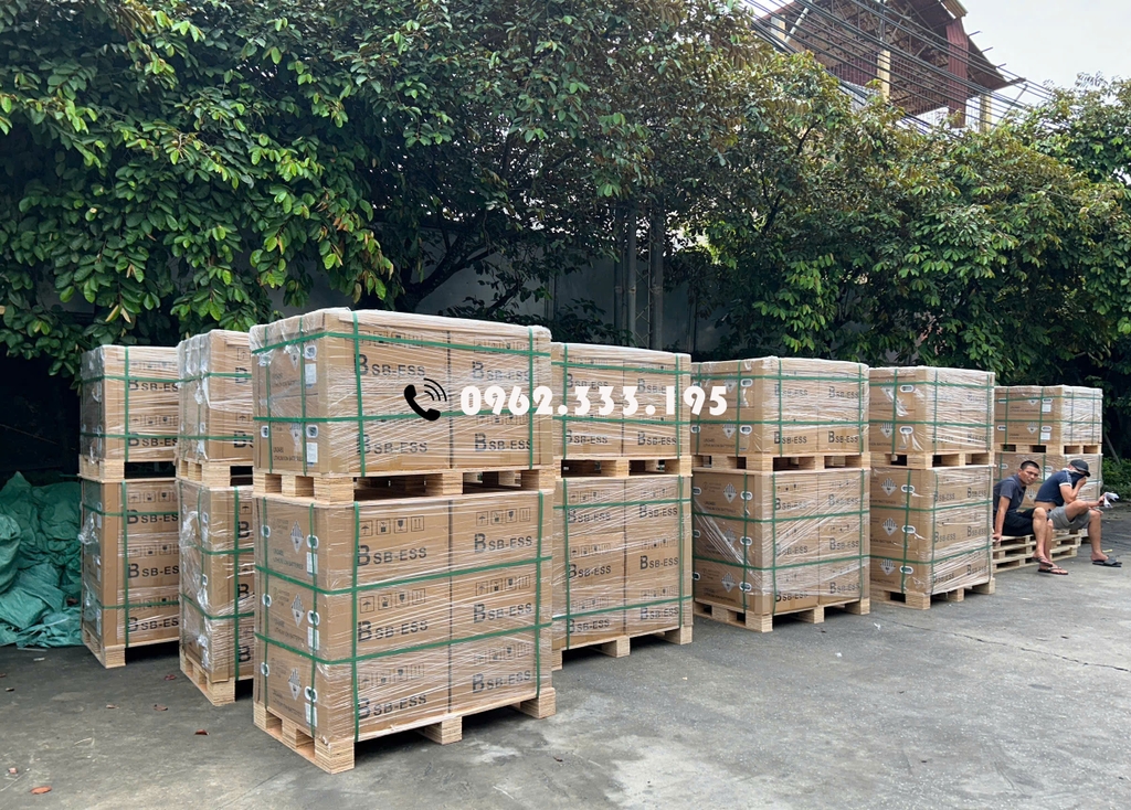 Pin lưu trữ (10.24kWh) BSB-ESS 51.2V 200Ah - Cao Cấp 6.000 Cycles.