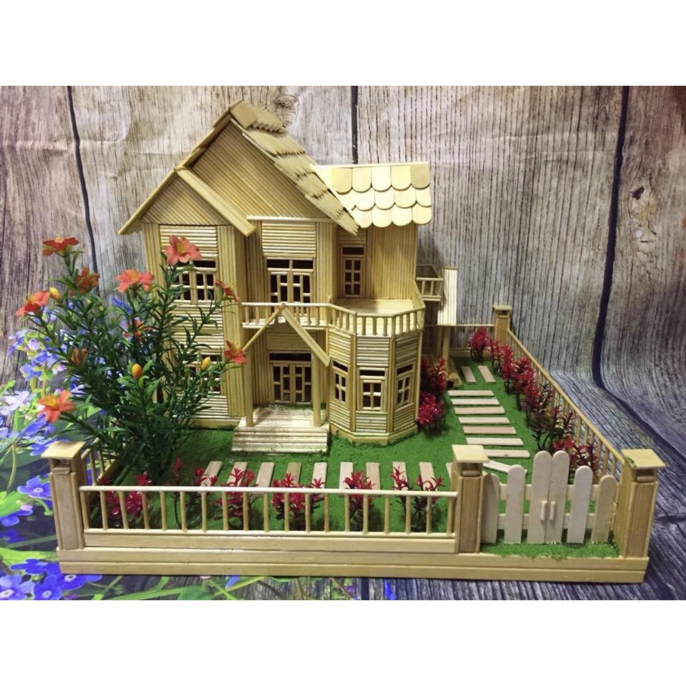 1 lạng tăm tre dài làm mô hình hanmade, DIY