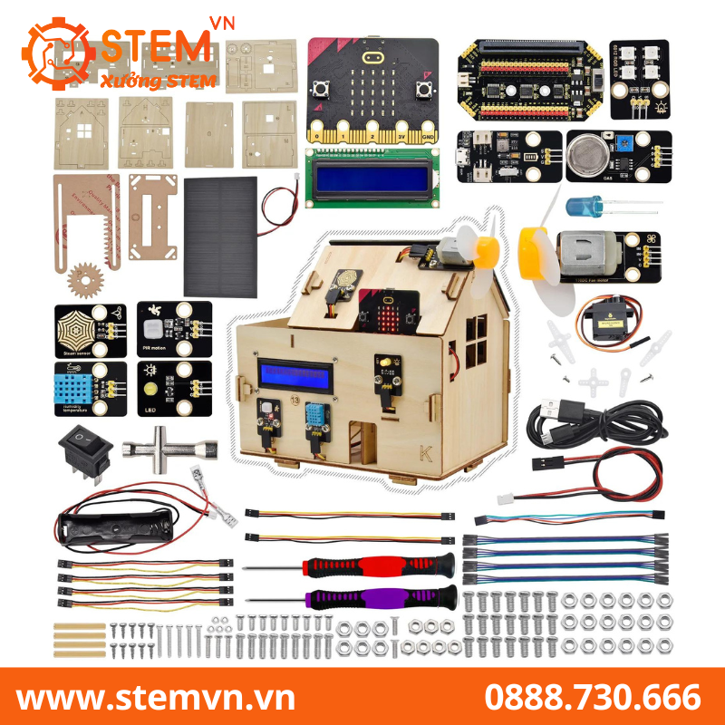 Bộ học tập BBC Micro:bit nhà thông minh Smart Home