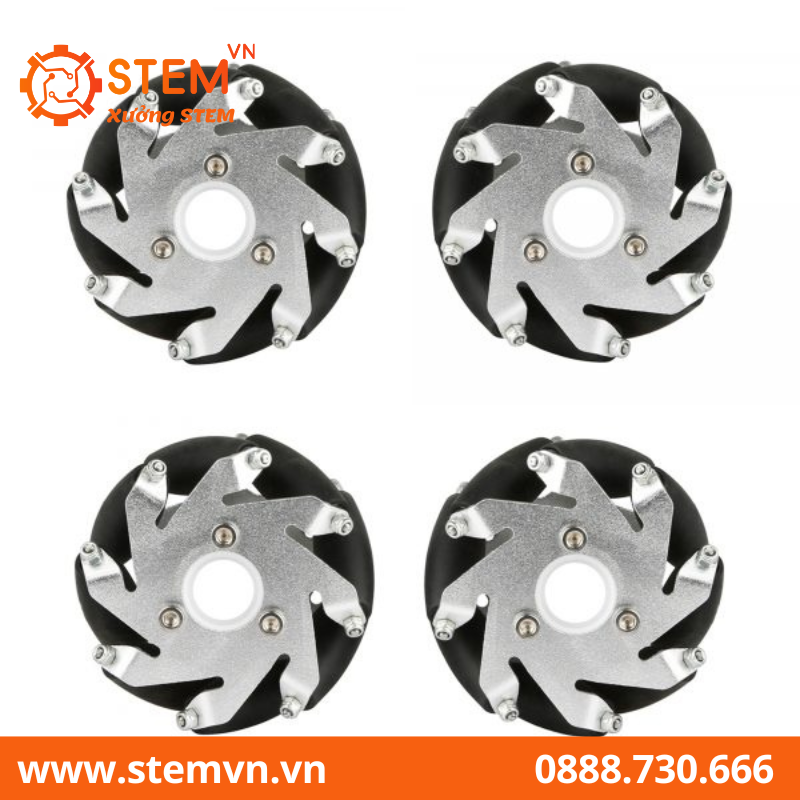 Bánh Xe Mecanum 4 inch