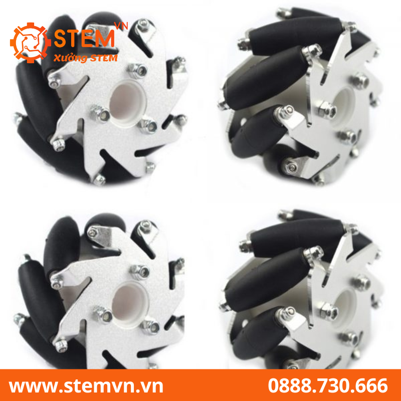 Bánh Xe Mecanum 4 inch