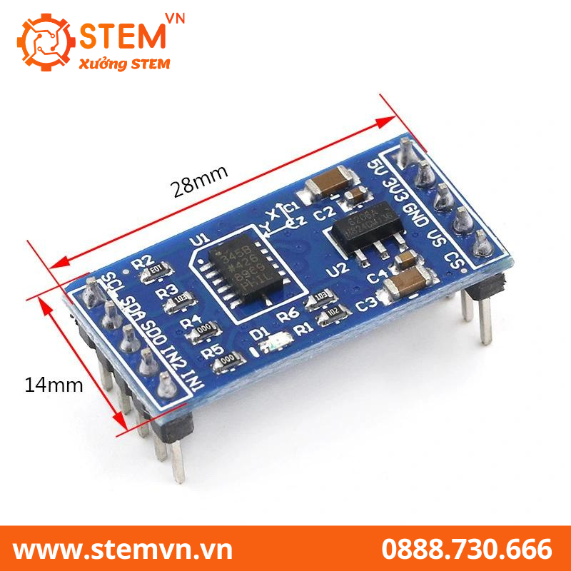 Module Cảm Biến Gia Tốc ADXL345