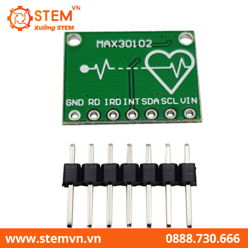 Cảm biến nhịp tim và oxy trong máu MAX30102