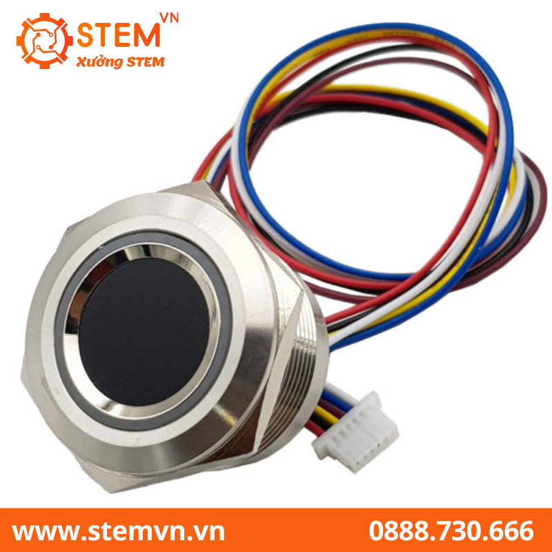 Cảm biến nhận dạng vân tay điện dung R503 19mm chống nước