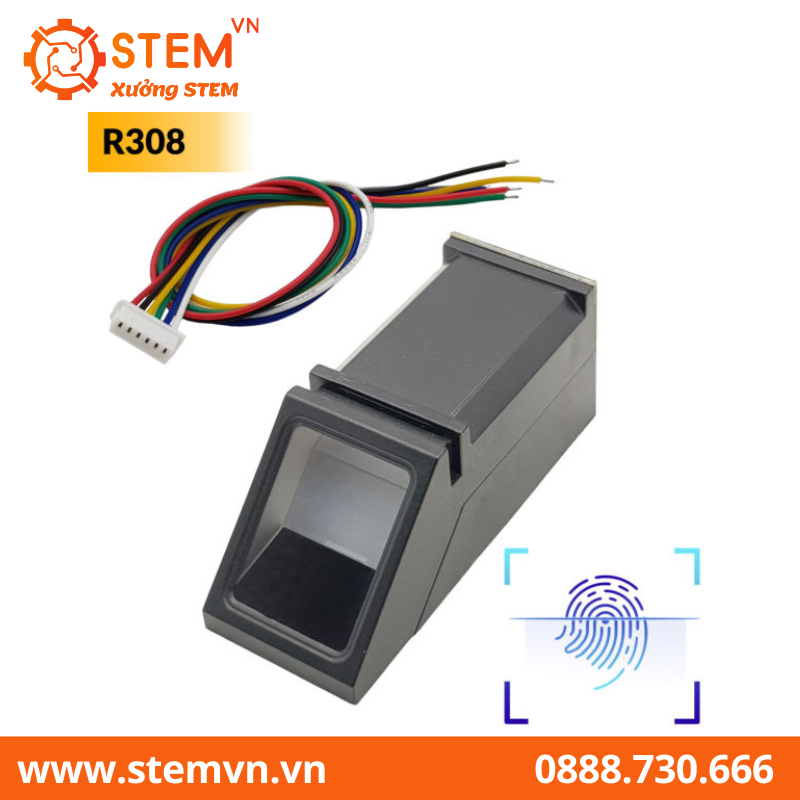 Cảm Biến Nhận Dạng Vân Tay Quang Học R308