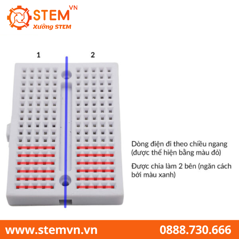 Test board cắm mini