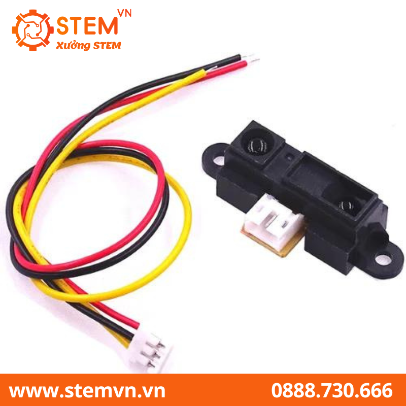 Cảm biến khoảng cách hồng ngoại Analog SHARP GP2Y0A41SK0F 4-30cm