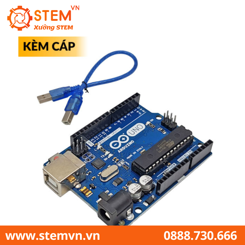 Arduino UNO R3 DIP Kèm cáp