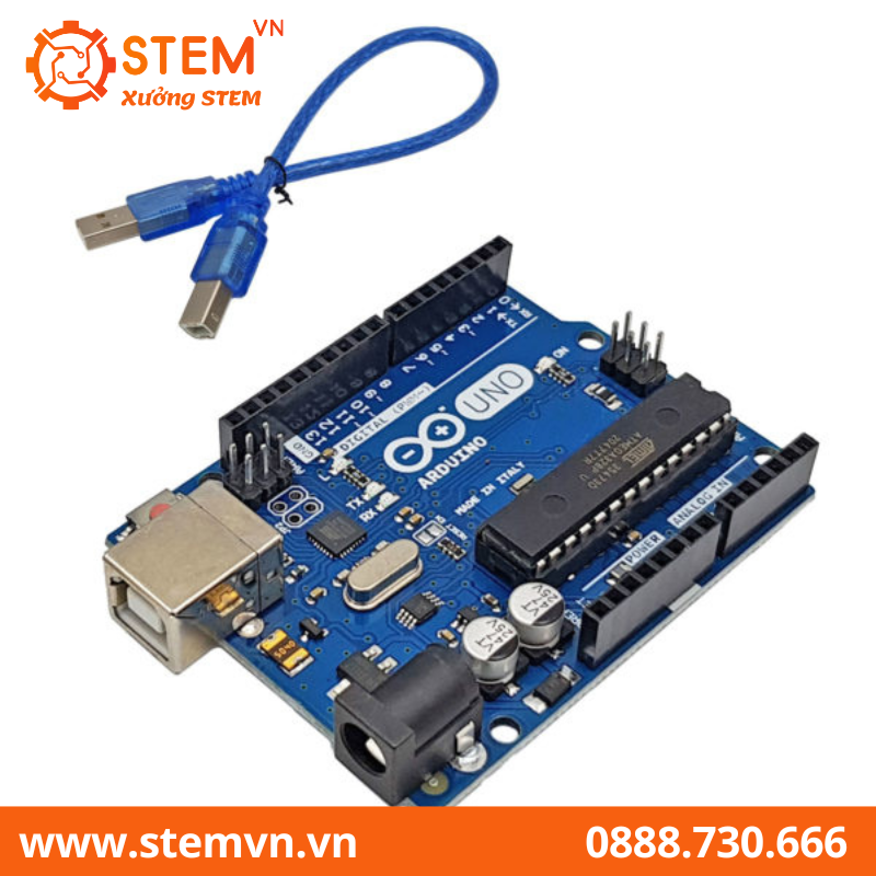 Arduino UNO R3 DIP Kèm cáp