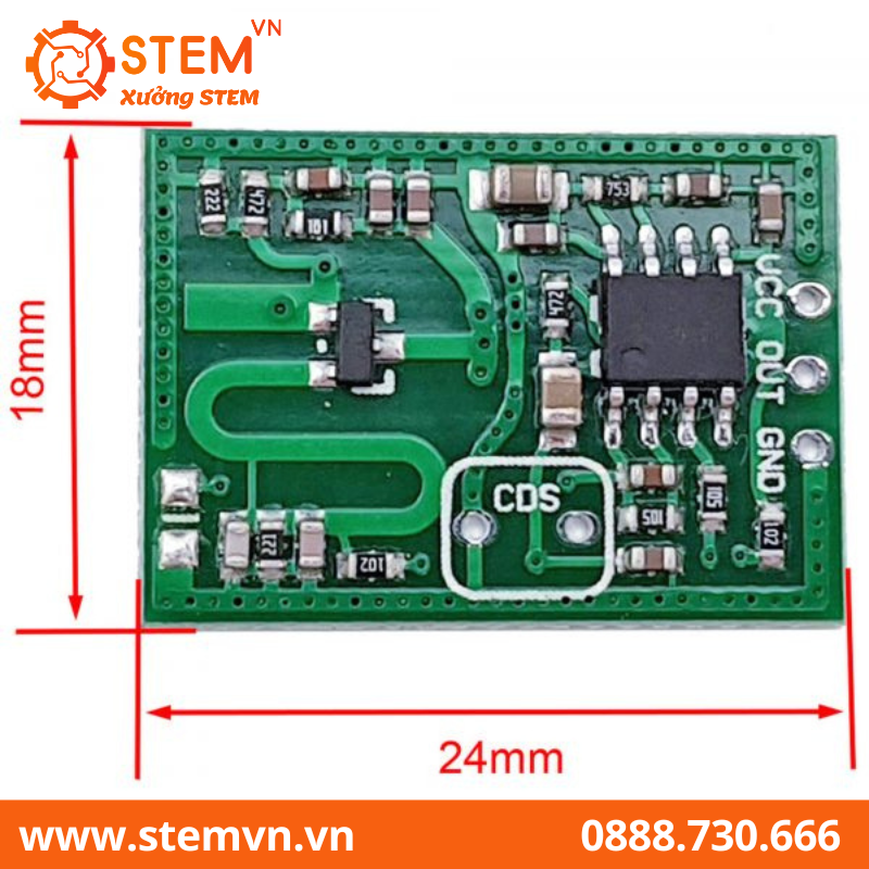 Module cảm biến vật cản Radar RCWL-0515