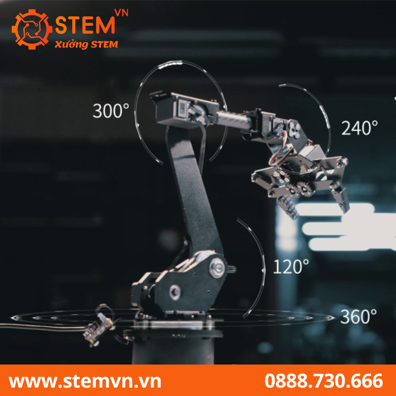 Bộ cánh tay robot để bàn RoArm M1