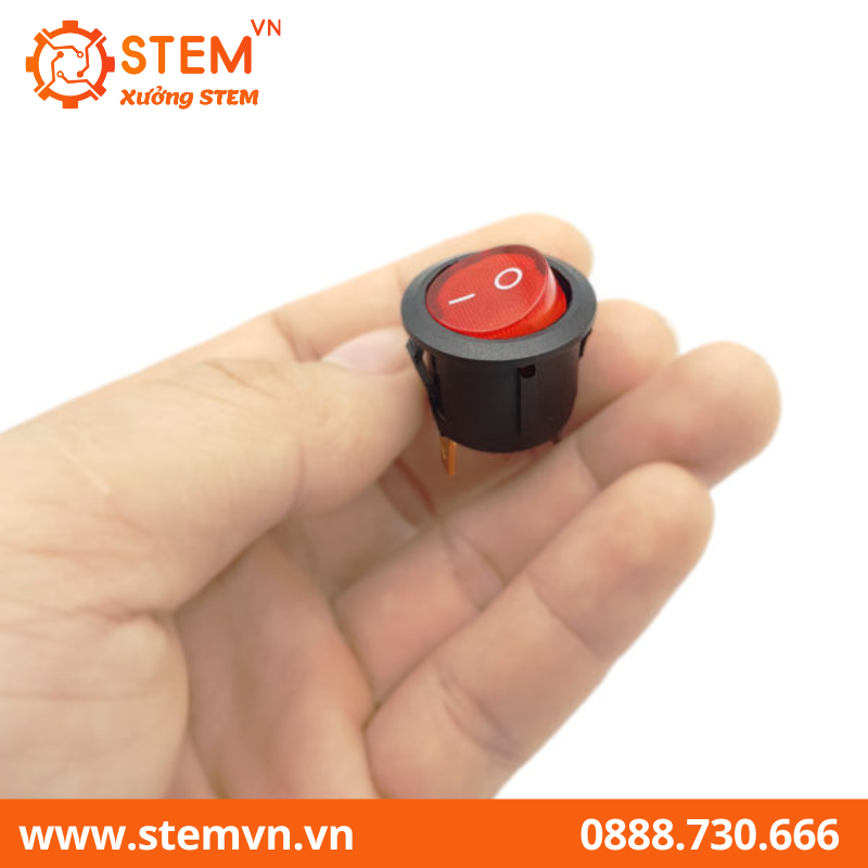 Công Tắc Tròn Có Đèn KCD1-105