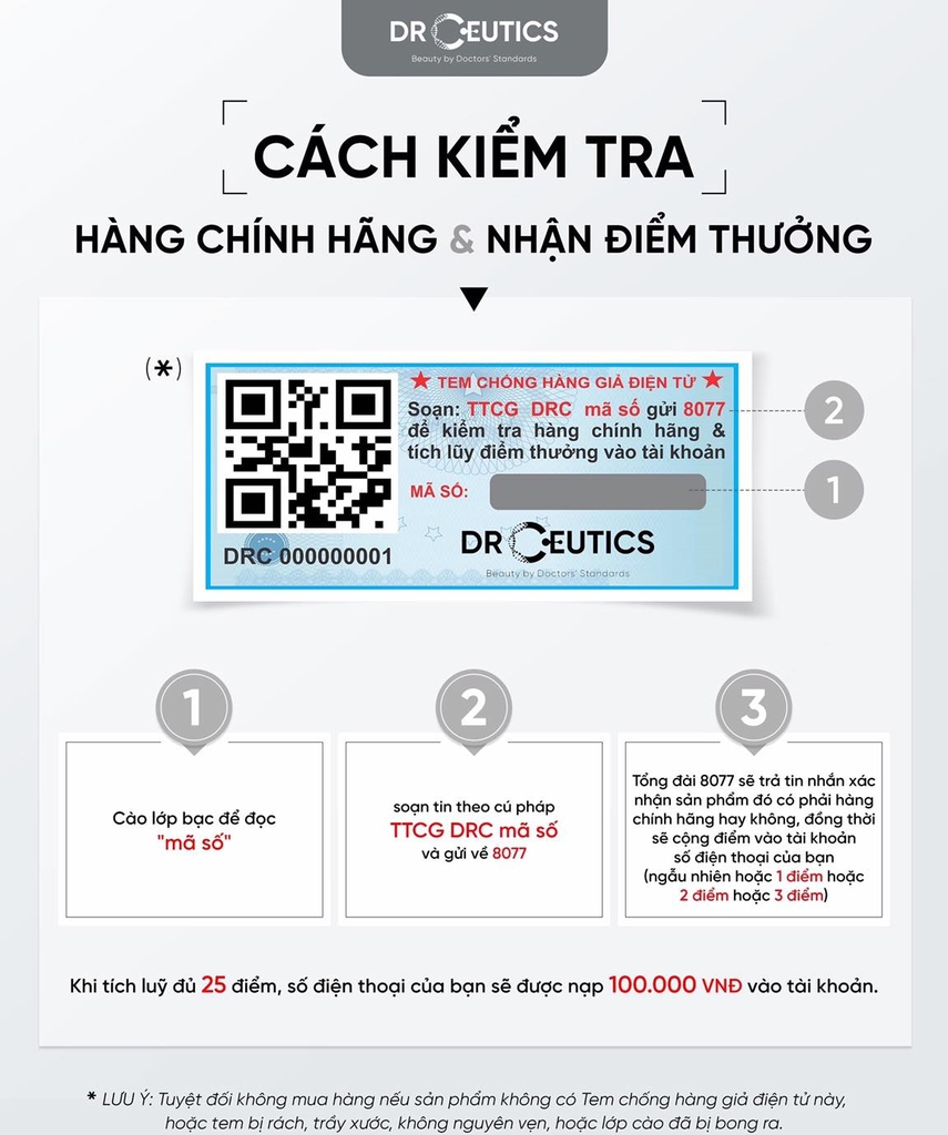 Tinh Chất Dưỡng Sáng Da DrCeutics Tranexamic Acid 3% + Tranexamoyl Dipeptide-23