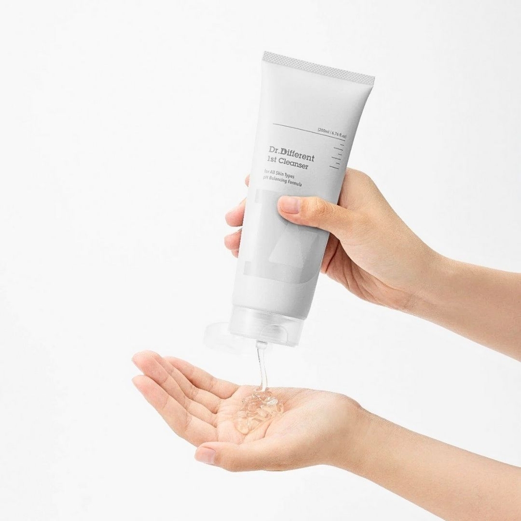 Gel Rửa Mặt Tẩy Trang Cho Mọi Loại Da Dr.Different 1st Cleanser