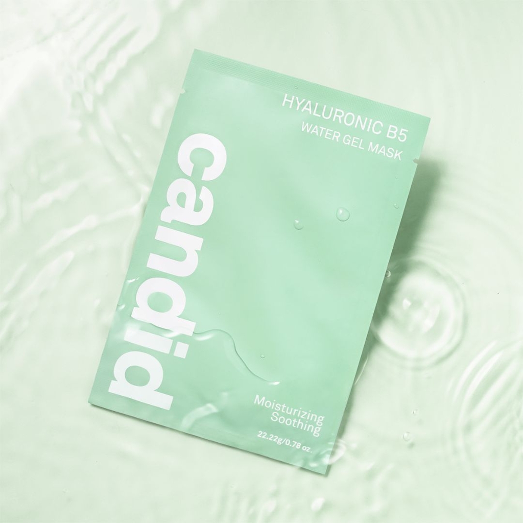 Mặt Nạ Dưỡng Ẩm Làm Dịu Da Candid Hyaluronic B5 Water Gel Mask