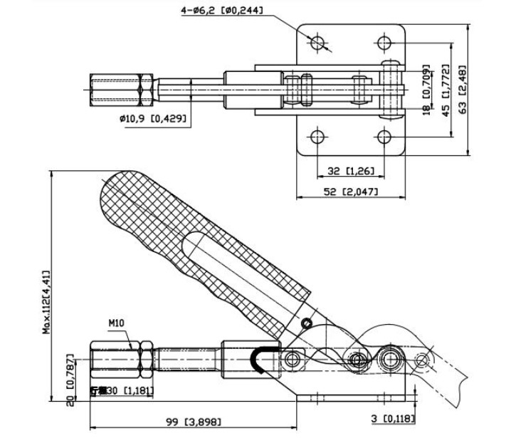 Kẹp định vị CH31501