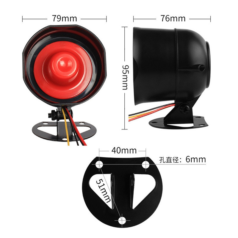 CÒI BÁO ĐỘNG TUỲ CHỌN GHI ÂM ÂMTHANH FXS8