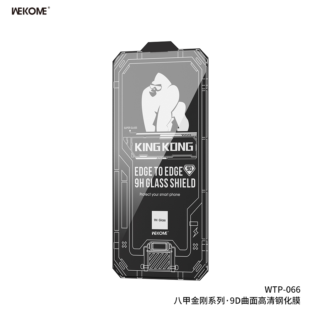 Kính cường lực Kingkong WTP-066  WTP-067 WEKOME chất lượng được cải tiến siêu chất bảo vệ màng loa iphon x-14