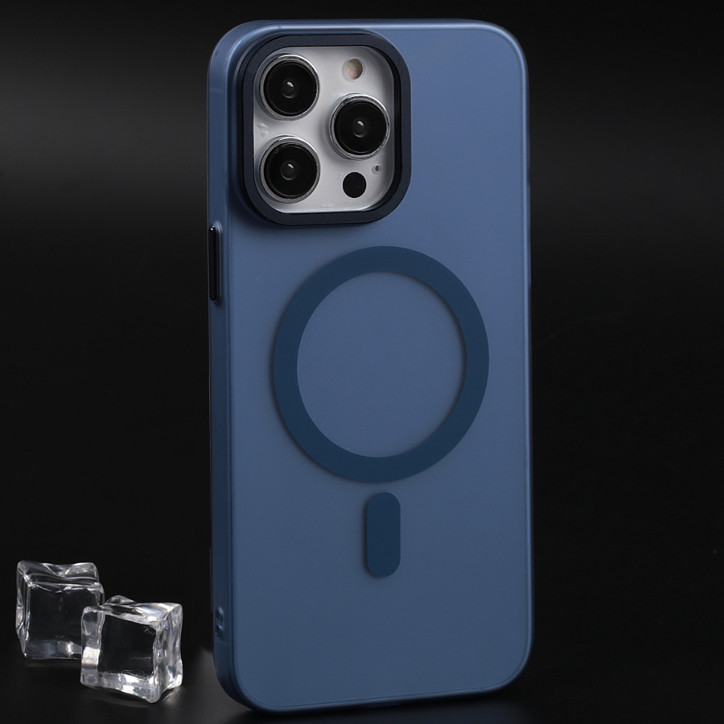 ỐP CASE điện thoại nhám chống bám bẩn hỗ trợ sạc không dây viền camera và nút bấm kim loại sang trọng KOLEAD IP009