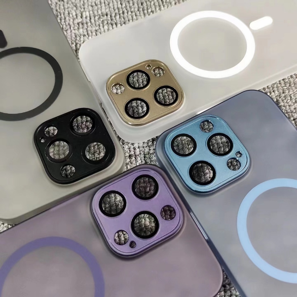 Ốp điện thoại từ tính nhám KOLEAD 008 chống bám bẩn, hạn chế bám vân tay cho các dòng lphone 12 13 14 15 Promax