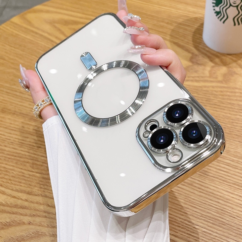 Ốp Điện Thoại P42 KOLEAD Silicon case ốp lưng Dẻo Tráng Gương Sang Trọng dành 11 12 13 14 15 pro promax plus