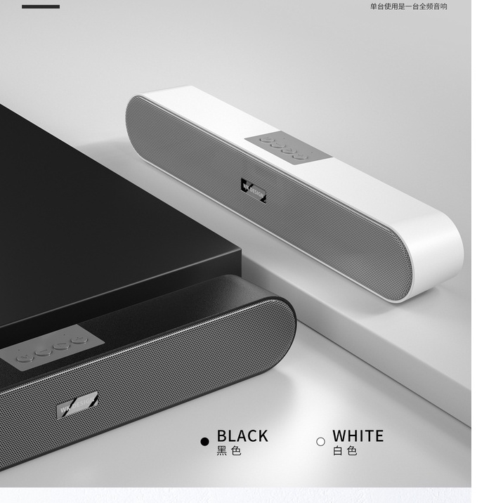 Loa bluetooth mini WEKOME D11 V5.0 hỗ trợ USB thẻ nhớ Jack 3.5 kết nối tivi máy tính