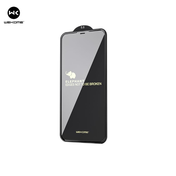 Kính cường lực voi Elephant 9D bảo vệ cạnh viền hộp sắt chính hãng WEKOME