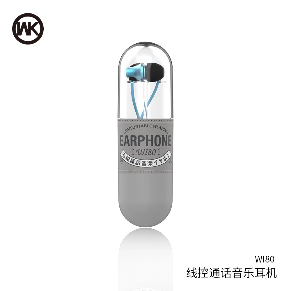 Tai nghe có dây WEKOME Wi80 Wired Earphone có sẵn nhiều màu